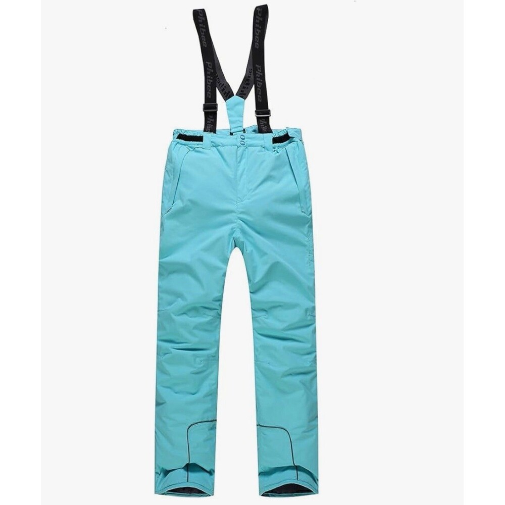 PHIBEE Girls' Snow Ski Pants Size 12 (146/152) Blue New With Tags